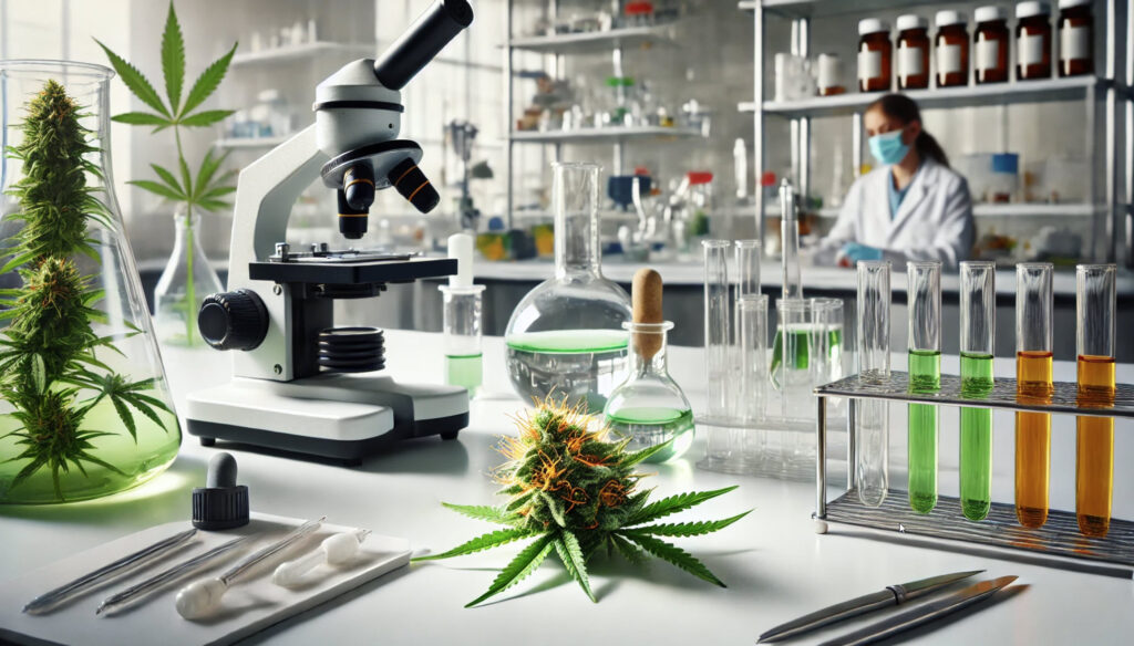 LCMS in cannabis testing